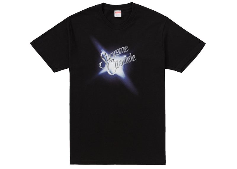 Supreme Supreme Clientele Tee Zwart