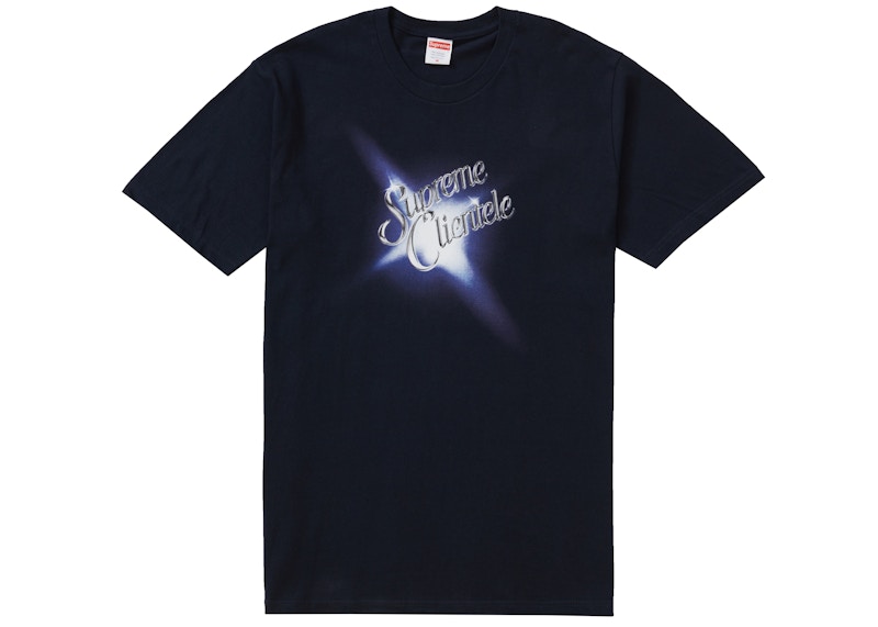 Supreme Supreme Clientele Tee Blauw