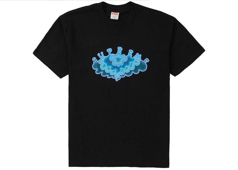 Supreme Cloud Tee Zwart