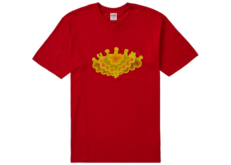 Supreme Cloud Tee Rood
