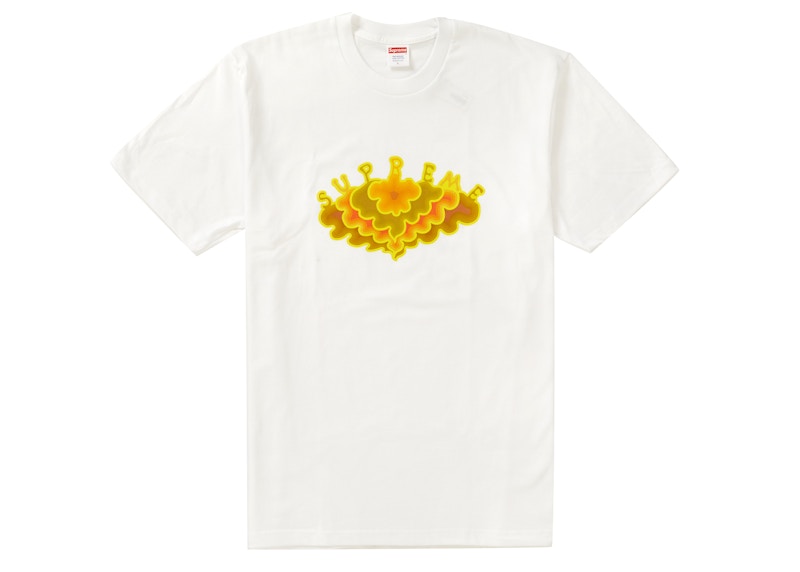 Supreme Cloud Tee Wit