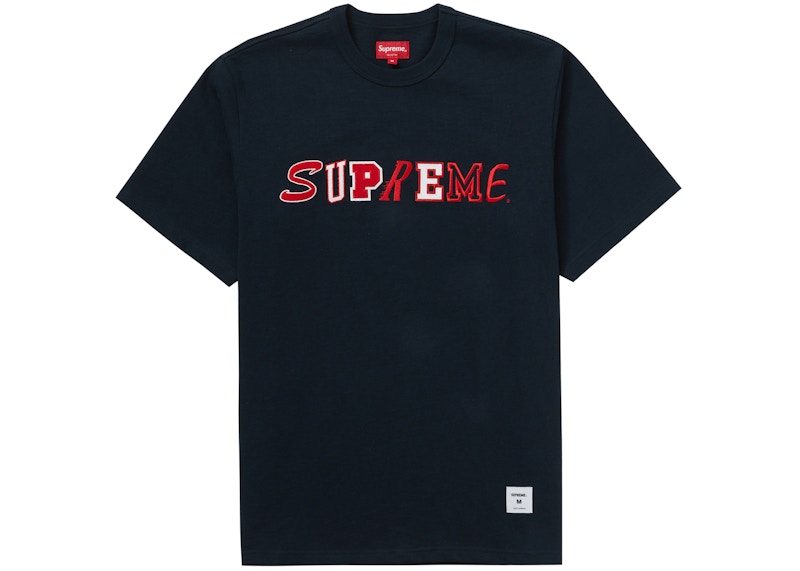 Supreme Collage Logo Top Blauw