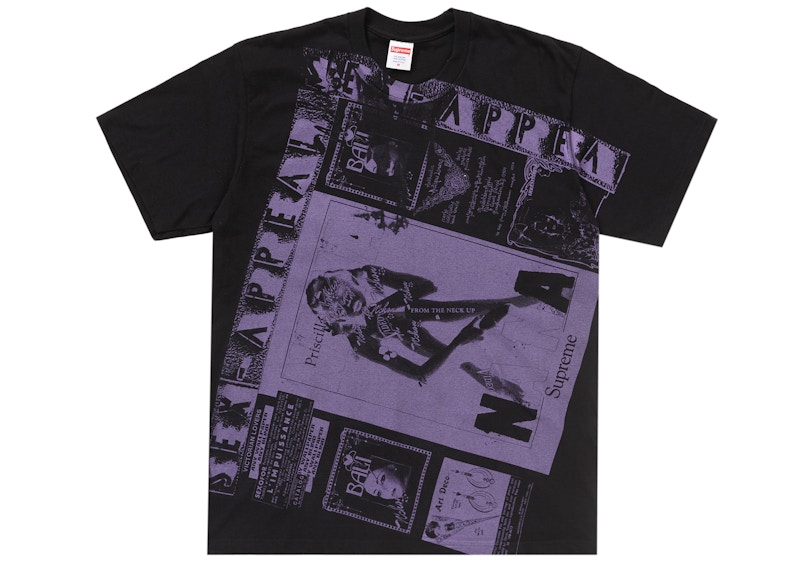 Supreme Collage Tee Zwart