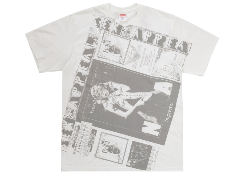 Supreme Collage Tee Wit