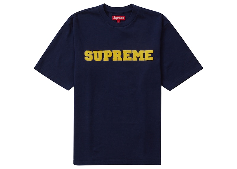 Supreme Collegiate S/S Top Blauw