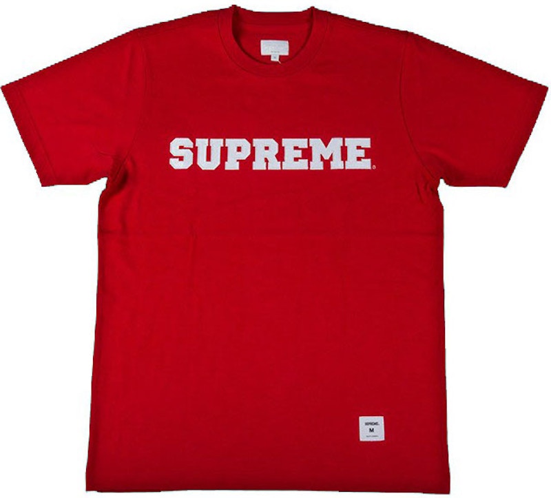 Supreme Collegiate Tee Rood
