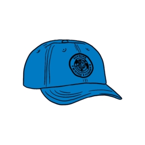 Supreme Compass 6-Panel Cyan Turquoise