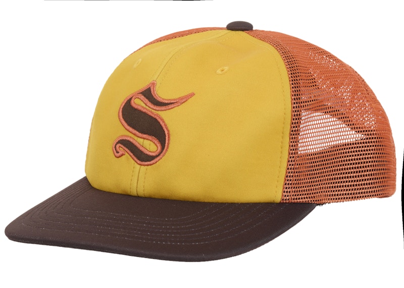 Supreme Contrast S Mesh Back 6-Panel Oranje