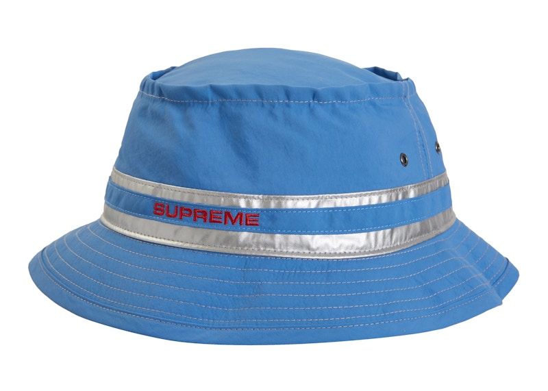 Supreme Contrast Stitch Crusher Light Blauw