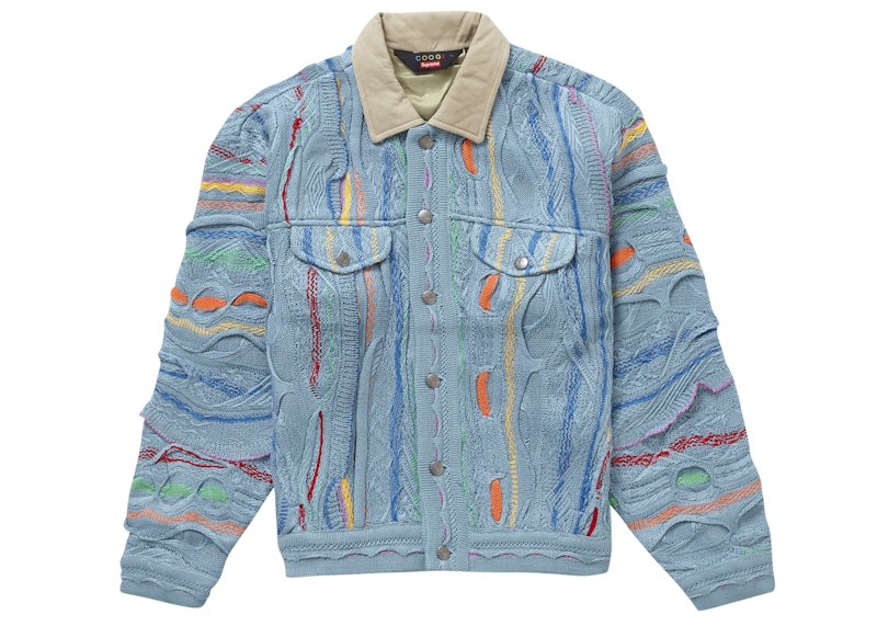 Supreme Coogi Trucker Jacket Blauw