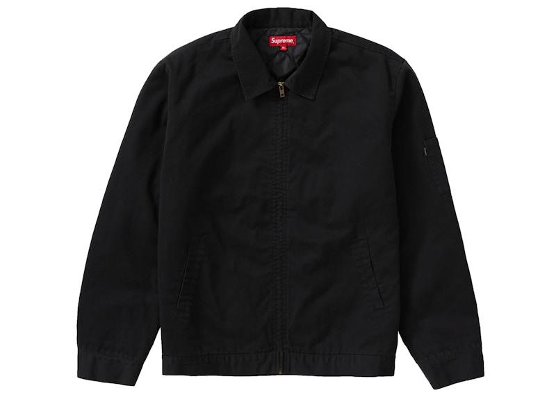 Supreme Cop Car Embroidered Jacket Zwart