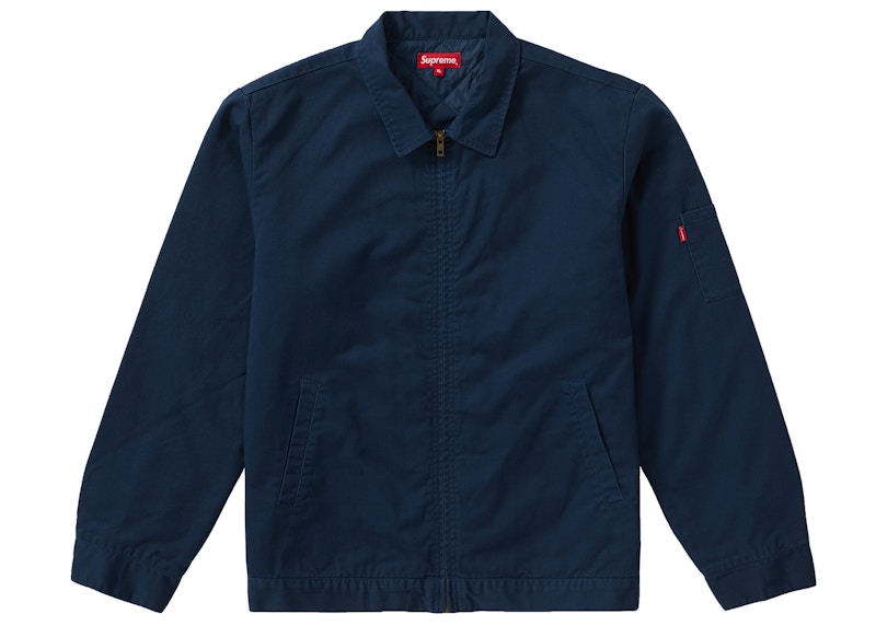 Supreme Cop Car Embroidered Jacket Light Marineblauw