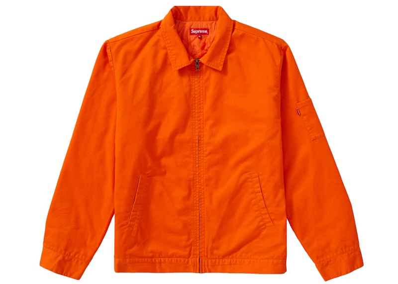 Supreme Cop Car Embroidered Jacket Oranje