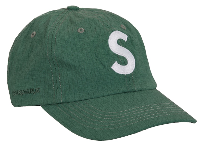 Supreme Cordura Ripstop S Logo 6-Panel Groen
