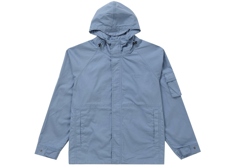 Supreme Cotton Field Jacket Light Blauw