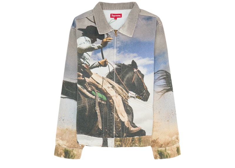 Supreme Cowboy Work Jacket Multi Multicolor