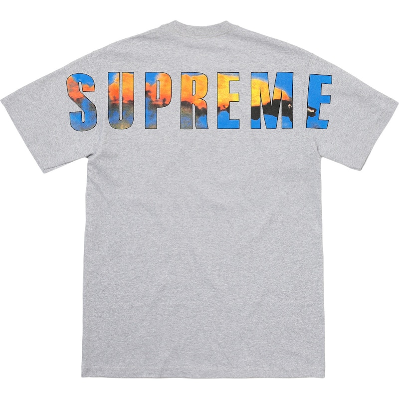 Supreme Crash Tee Heather Grijs