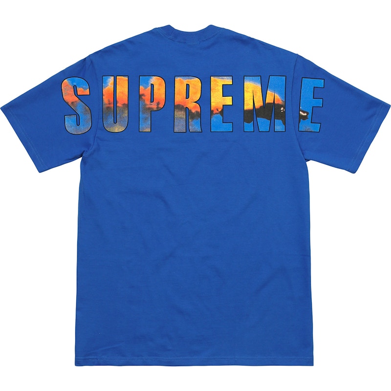 Supreme Crash Tee Royal Blauw