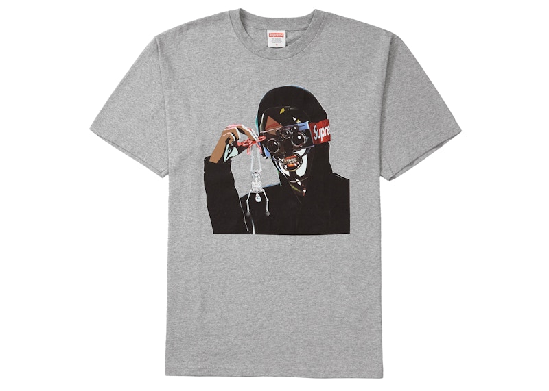 Supreme Creeper Tee Heather Grijs