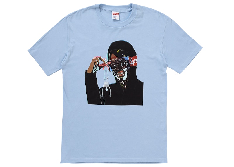 Supreme Creeper Tee Light Blauw