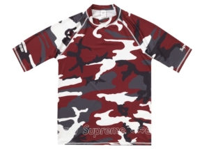 Supreme Cressi Rash Guard Camo Rood