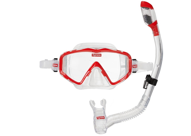 Supreme Cressi Snorkel Set Rood