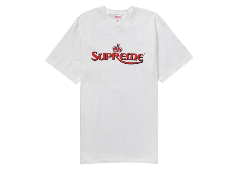 Supreme Crown Tee Wit