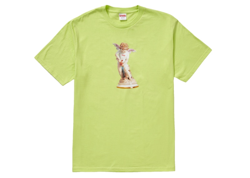 Supreme Cupid Tee Neon Groen