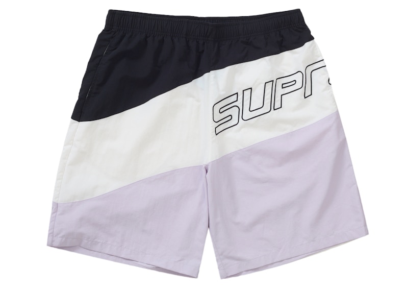 Supreme Curve Nylon Short Light Paars