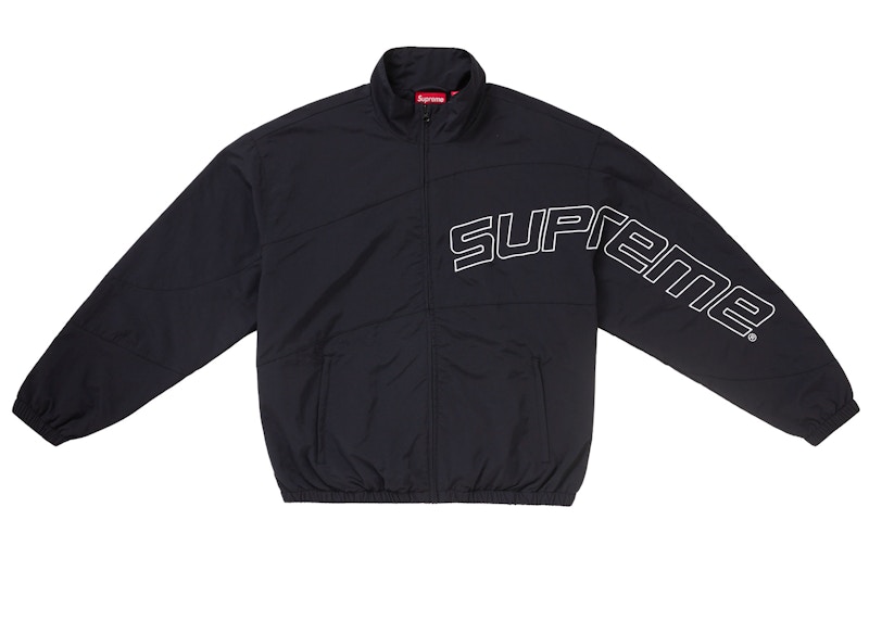 Supreme Curve Track Jacket Zwart