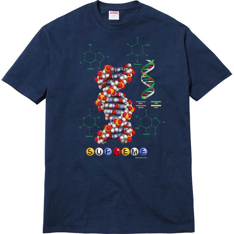 Supreme DNA Tee Blauw