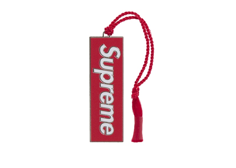 David Howell & Co. Metal Bookmark Rood