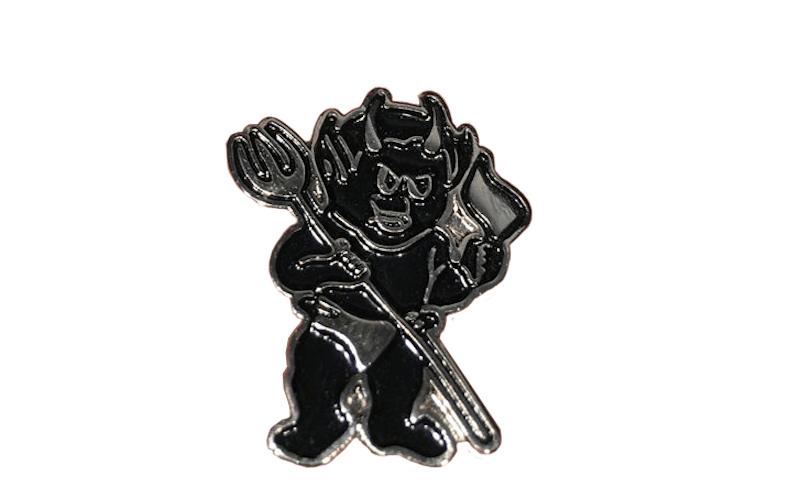 Supreme Devil Pin Zilver