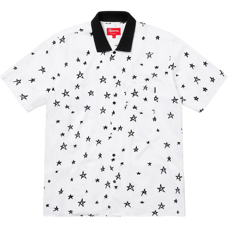 Supreme Devil Rayon Shirt Wit