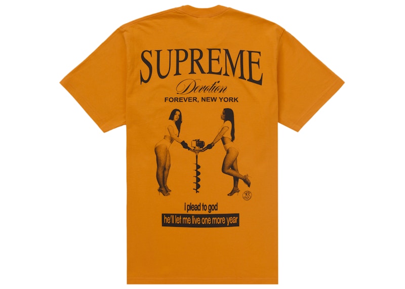 Supreme Devotion Tee Oranje