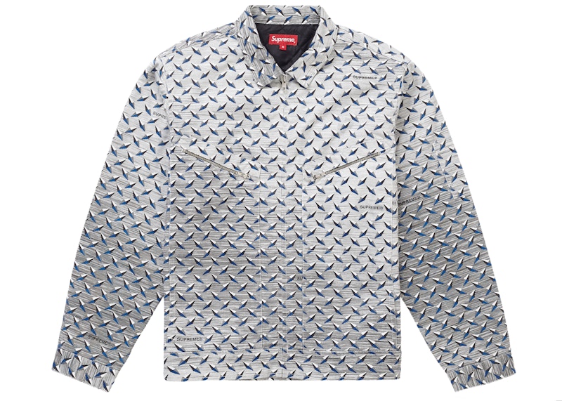 Supreme Diamond Plate Work Jacket Wit