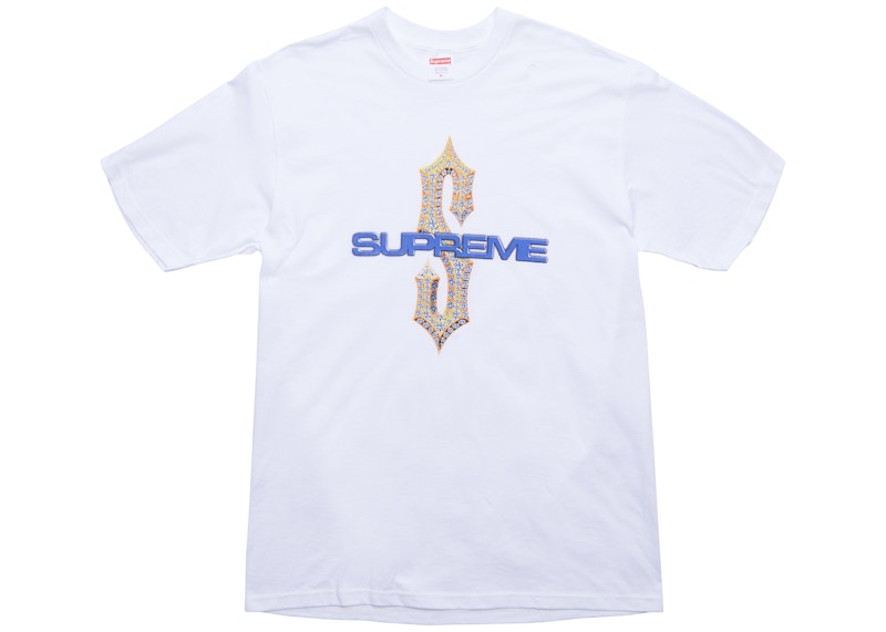 Supreme Diamonds Tee Wit