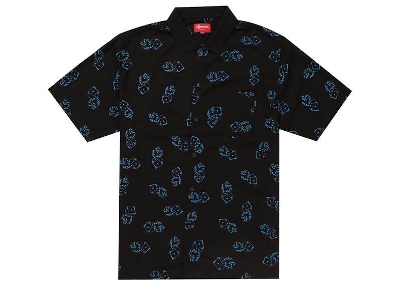 Supreme Dice Rayon S/S Shirt Zwart