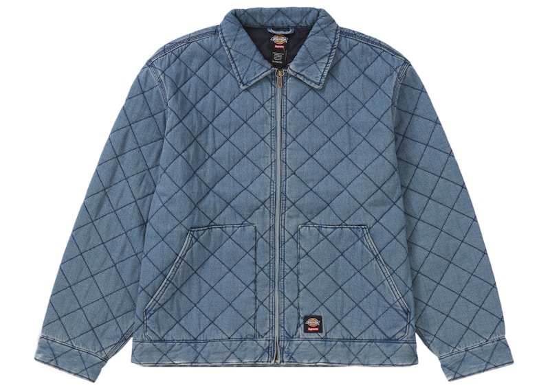 Supreme Dickies Quilted Work Jacket Blauw