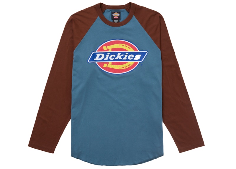 Supreme Dickies Raglan L/S Top Bruin