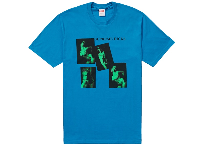 Supreme Supreme Dicks Tee Bright Blauw