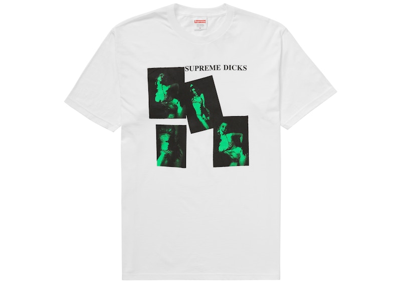 Supreme Supreme Dicks Tee Wit