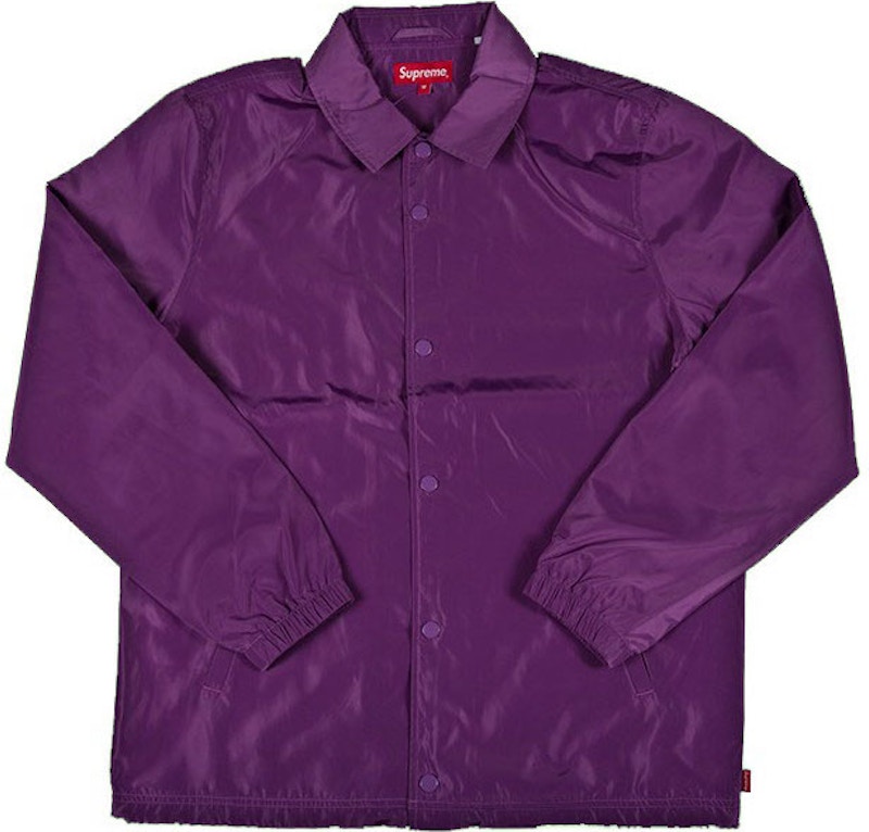 Supreme Digi Coaches Jacket Paars
