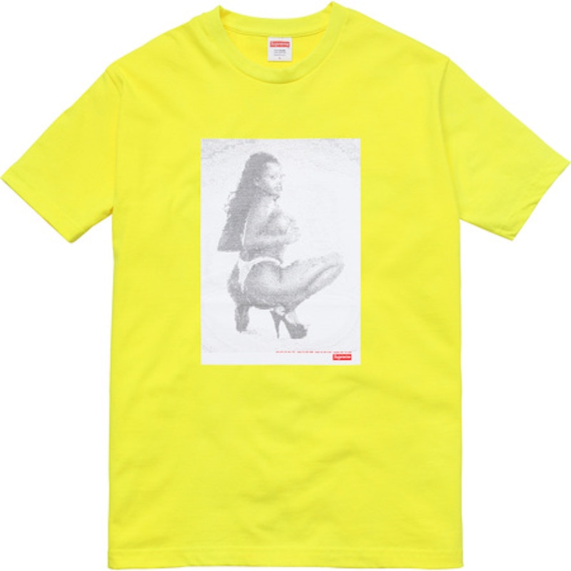 Supreme Digi Tee Bright Geel