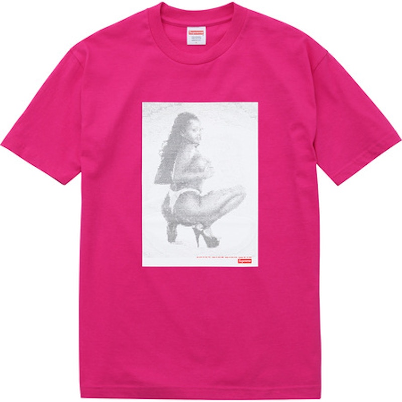 Supreme Digi Tee Hot Roze