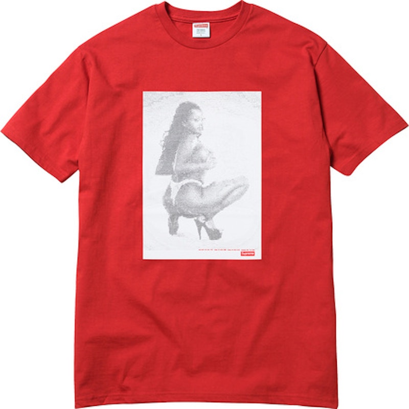 Supreme Digi Tee Rood