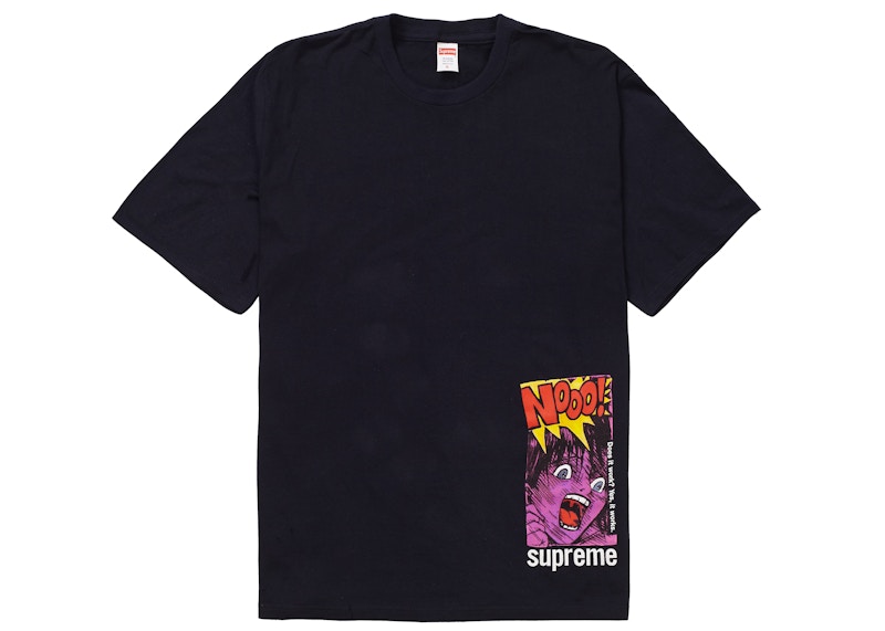 Supreme Does It Work Tee Zwart