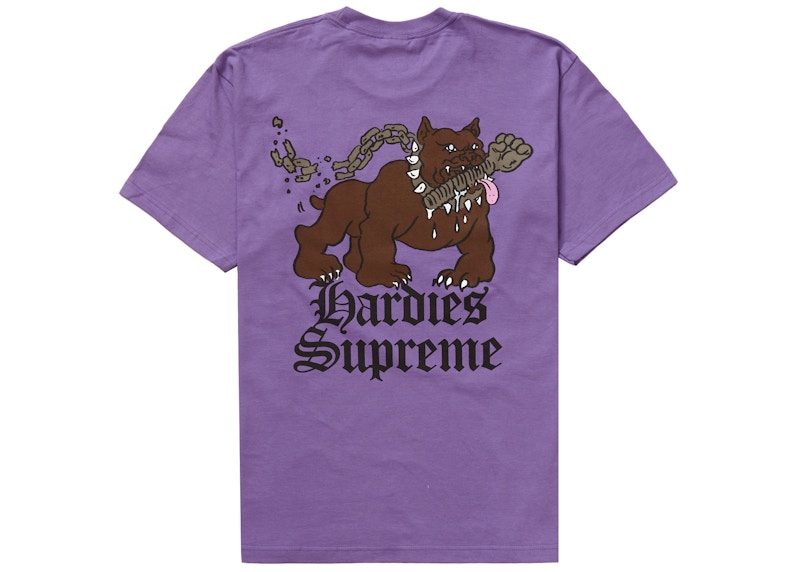 Supreme Dog Tee Paars