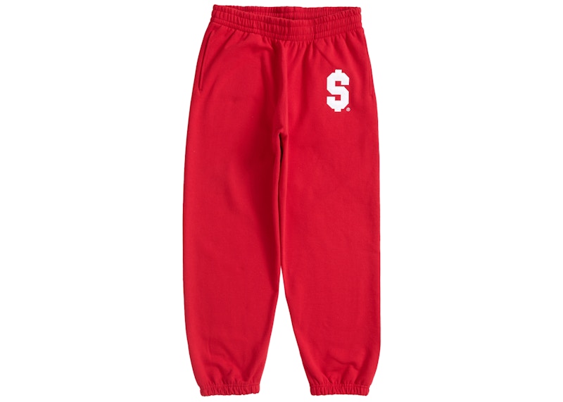 Supreme $ Sweatpant Rood