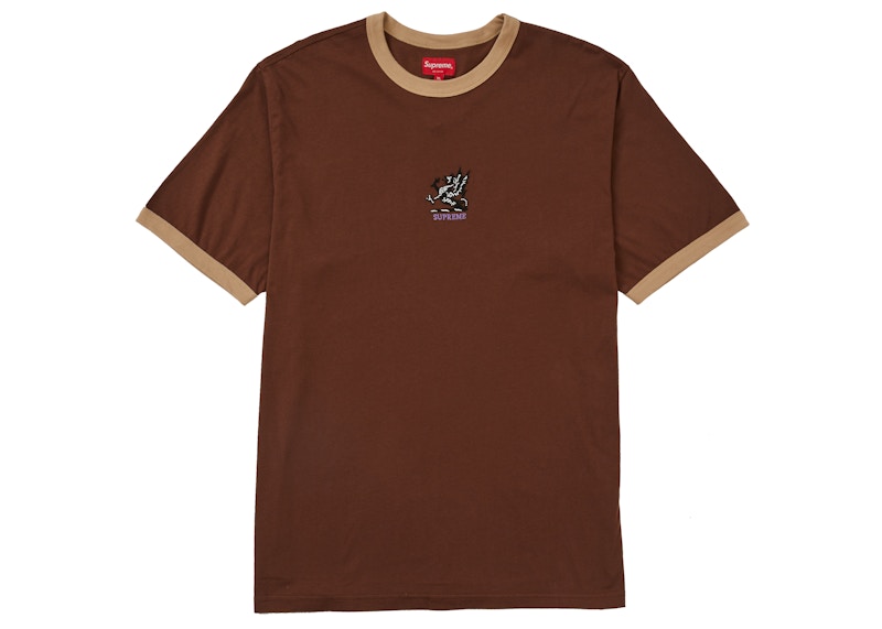 Supreme Dragon Ringer Tee Bruin